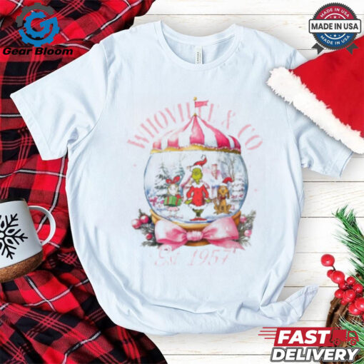 Grinch Christmas Whoville Co Est 1957 Shirt