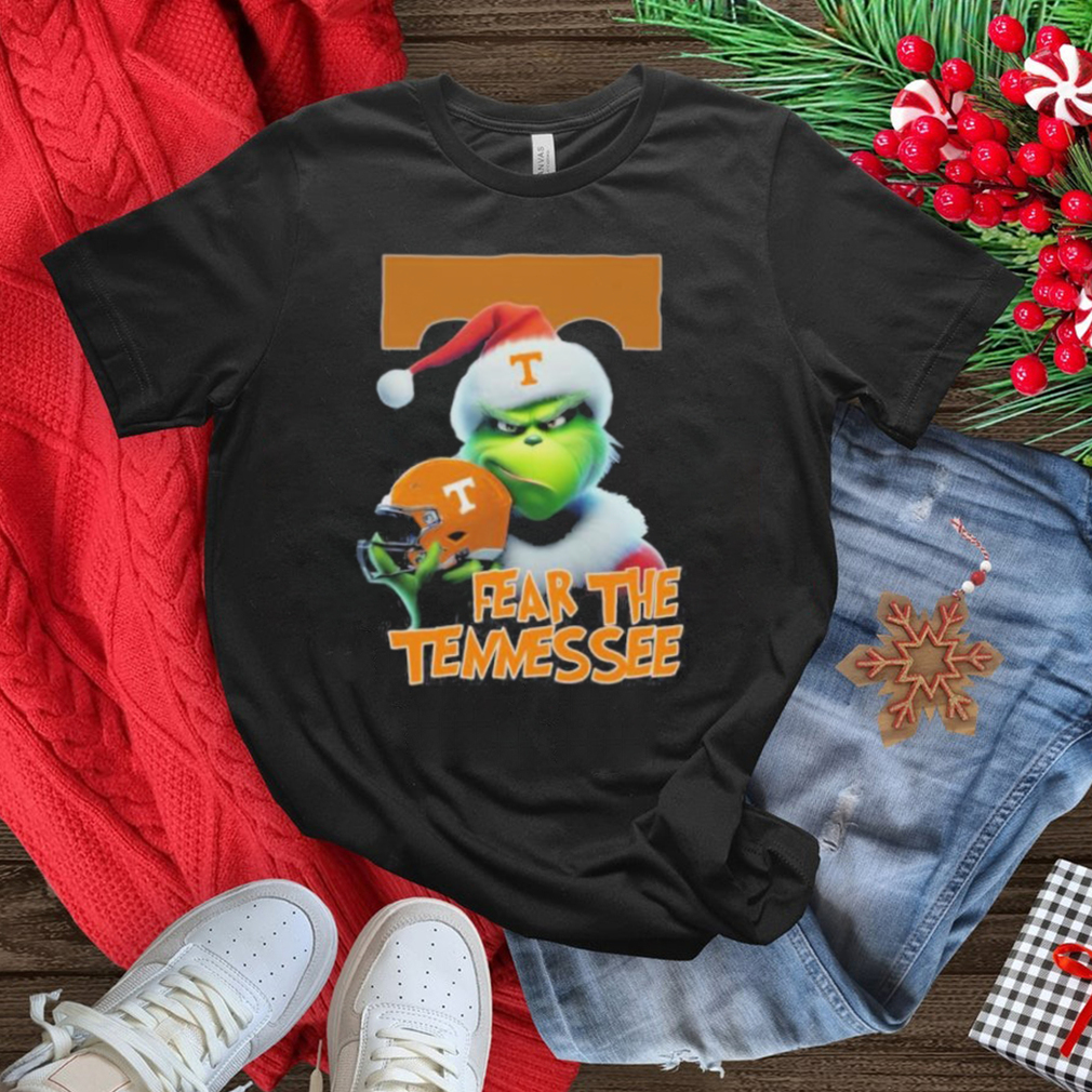 Grinch Fear The Tennessee Volunteers Christmas Shirt Grinch Fear The Tennessee Volunteers Christmas Shirt