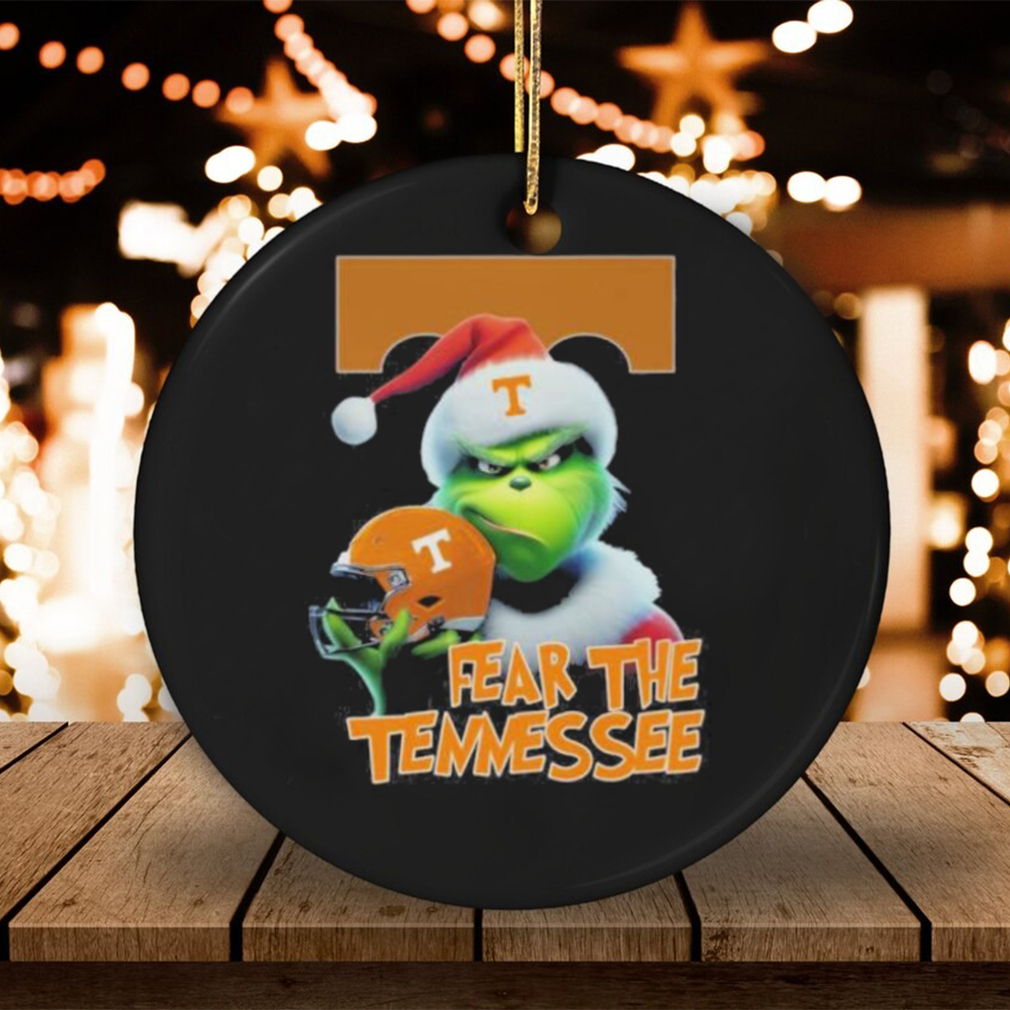 Grinch Fear The Tennessee Volunteers Christmas Shirt Grinch Fear The Tennessee Volunteers Christmas Shirt