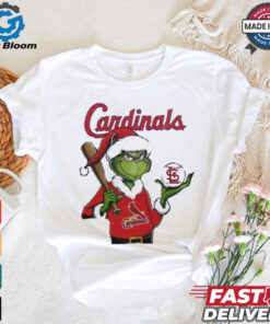 Grinch Santa X St. Louis Cardinals Merry Christmas shirt