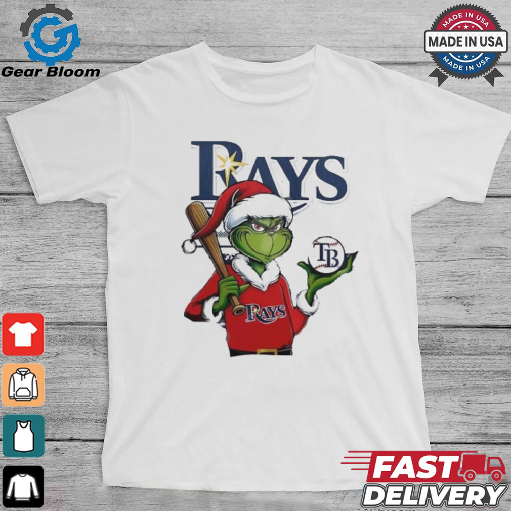 Grinch Santa X Tampa Bay Rays Merry Christmas shirt Grinch Santa X Tampa Bay Rays Merry Christmas shirt