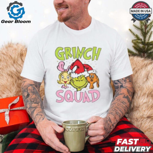 Grinch Squad Funny Christmas Tees shirt