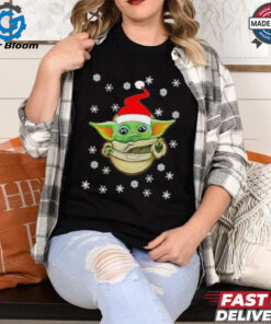 Grogu Santa Merry Christmas shirt