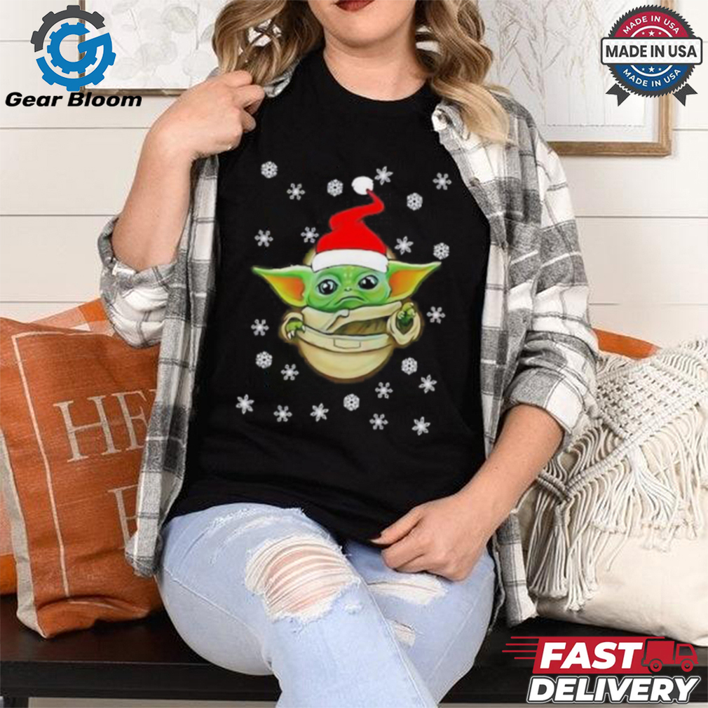 Grogu Santa Merry Christmas shirt Grogu Santa Merry Christmas shirt