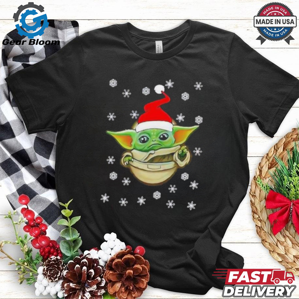 Grogu Santa Merry Christmas shirt Grogu Santa Merry Christmas shirt