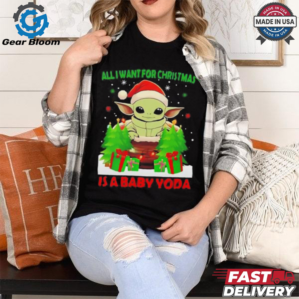 Grogu Santa all I want for Christmas is a baby Yoda Merry Christmas shirt Grogu Santa all I want for Christmas is a baby Yoda Merry Christmas shirt