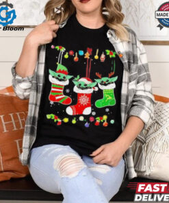 Grogu stockings Merry Christmas shirt