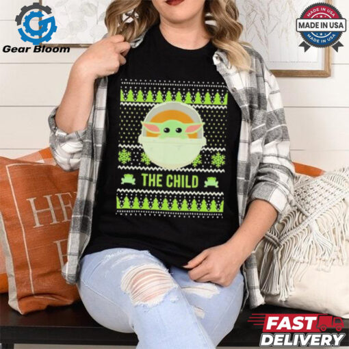 Grogu the child Merry Christmas shirt