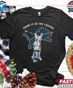 Hang It In The Louvre St Brown Detroit Lions T Shirt