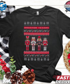 Houston Texans Holiday Nutcracker Sweater T Shirt