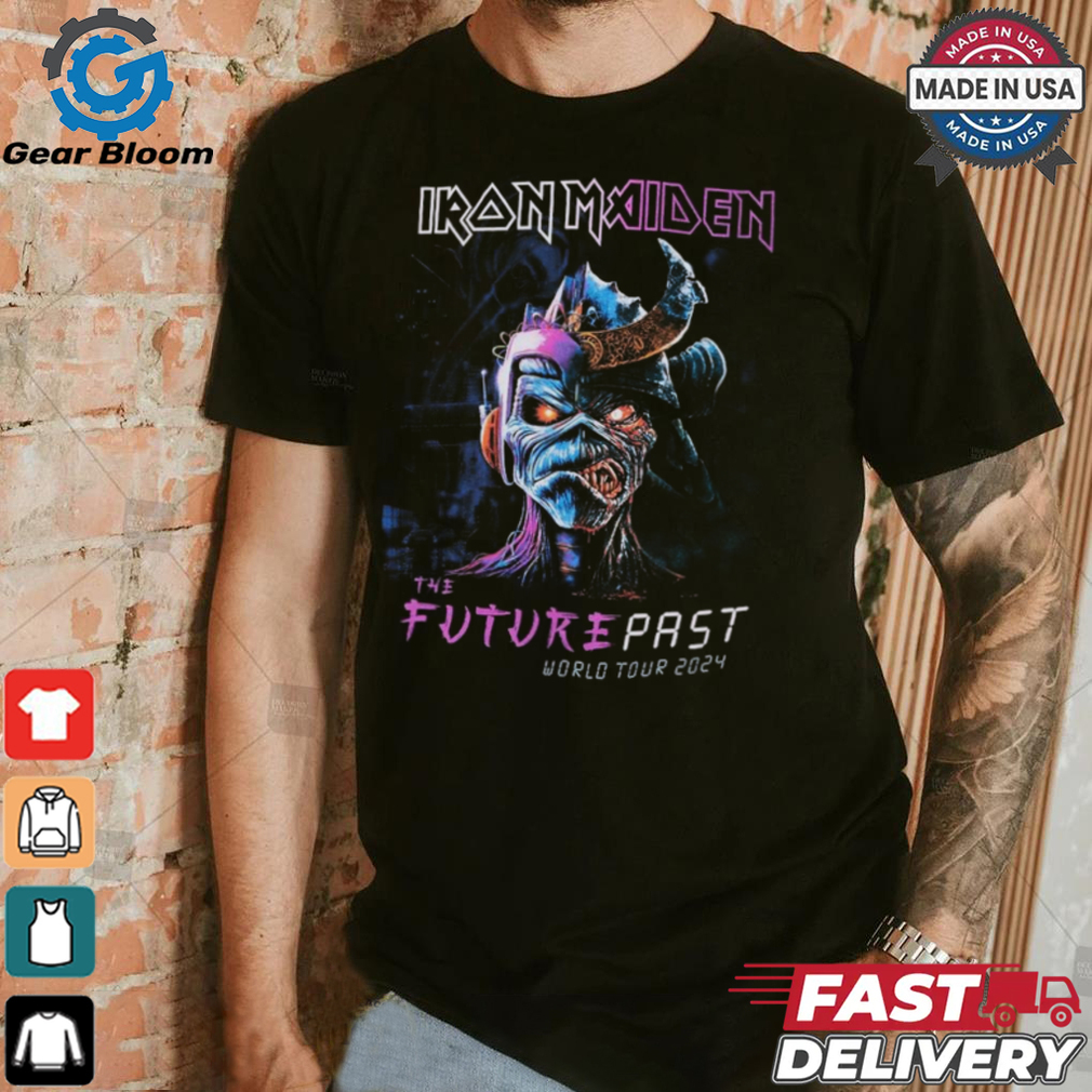 Iron Maiden The Future Past World Tour 2024 T Shirt Iron Maiden The Future Past World Tour 2024 T Shirt
