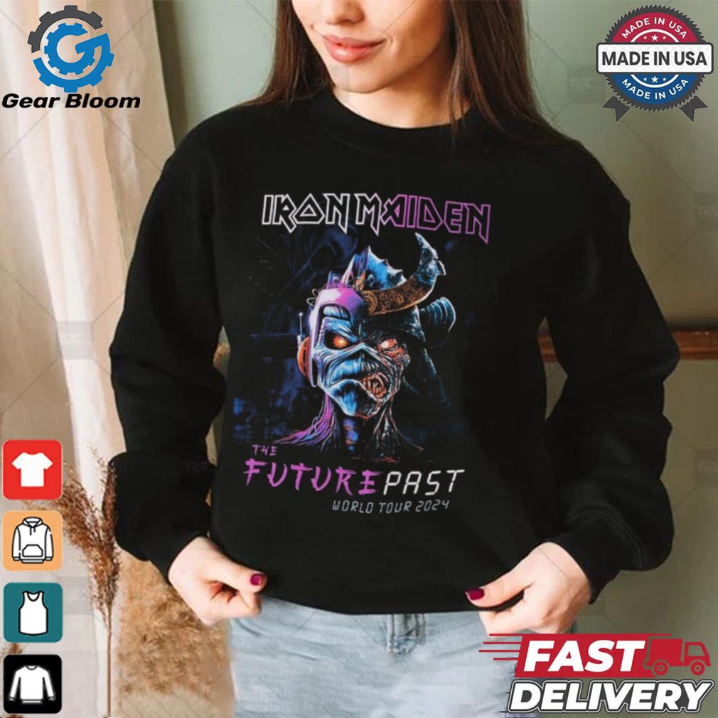 Iron Maiden The Future Past World Tour 2024 T Shirt Iron Maiden The Future Past World Tour 2024 T Shirt