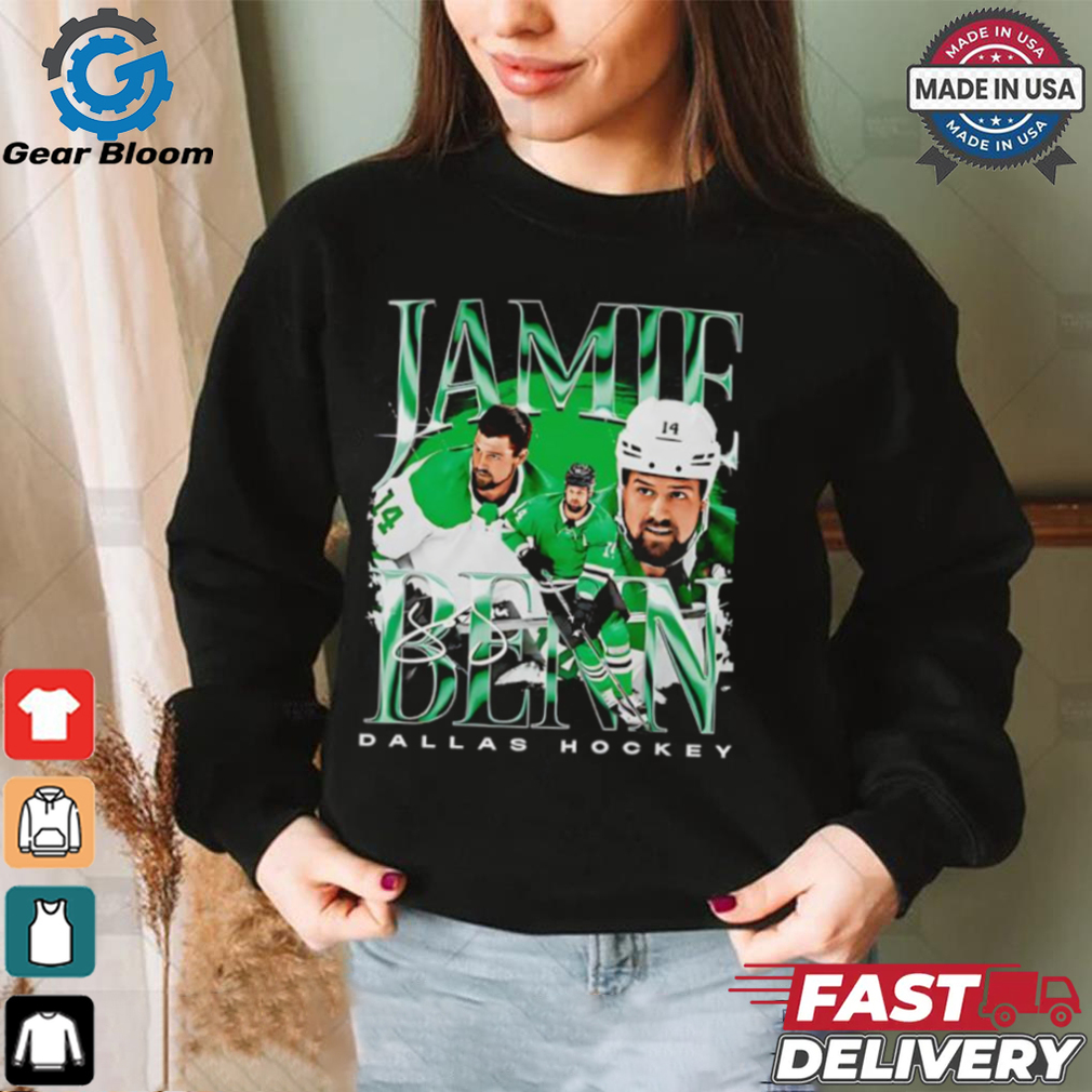 Jamie Benn Dallas Stars Hockey 2024 signatrue shirt Jamie Benn Dallas Stars Hockey 2024 signatrue shirt