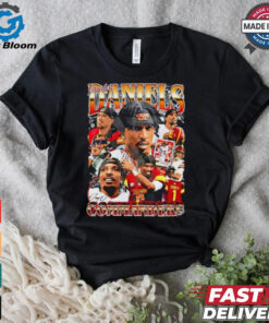 Jayden Daniels Washington Commanders Football signature graphic shirt