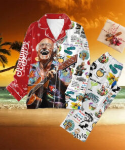 Jimmy Buffett Christmas Pajamas Set