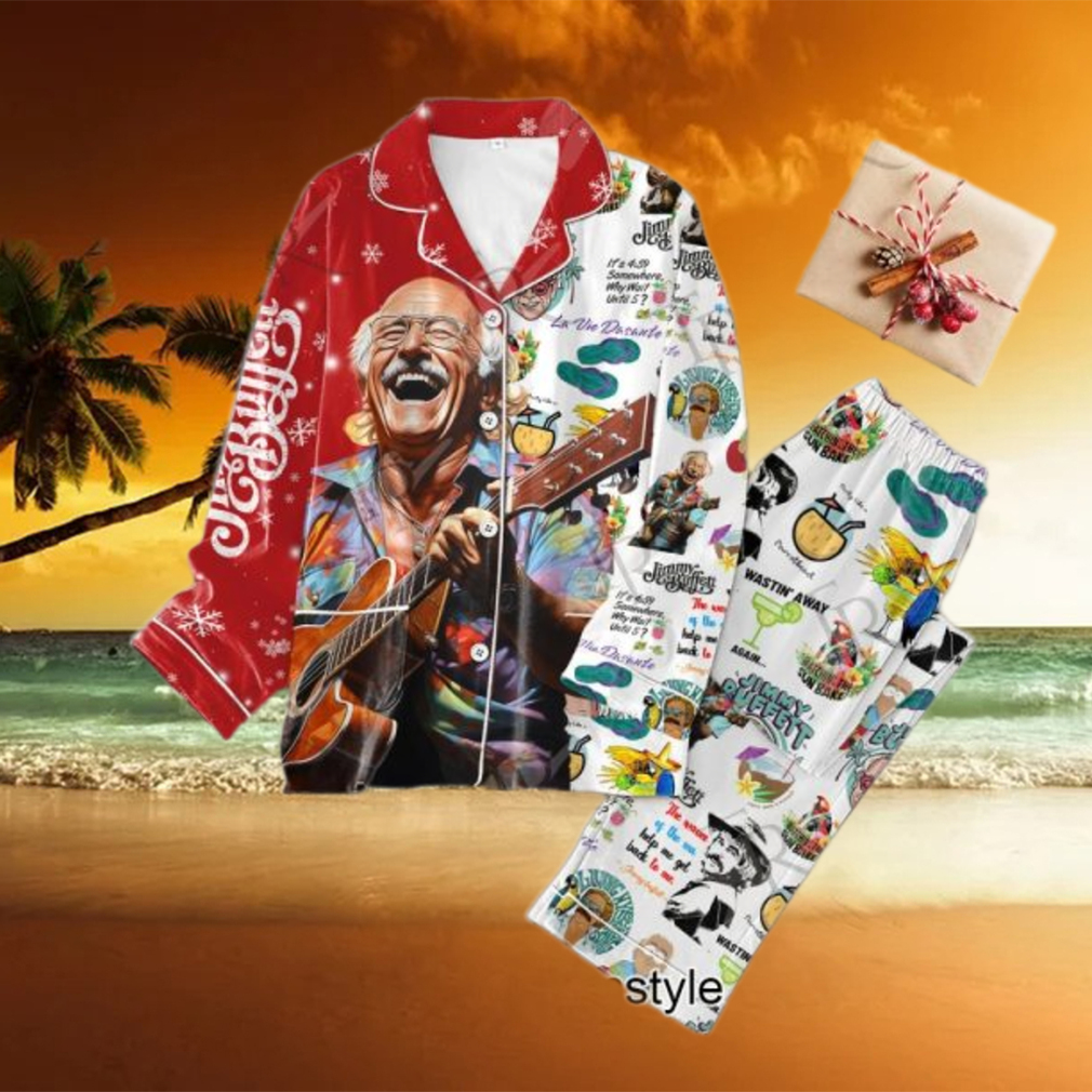 Jimmy Buffett Christmas Pajamas Set Jimmy Buffett Christmas Pajamas Set