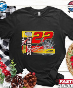 Joey Logano Team Penske 2018 2022 2024 NASCAR Cup Series Champion Lifestyle T Shirts