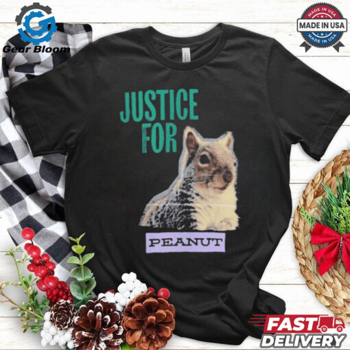 Justice For Peanut The Squirrel T shirt