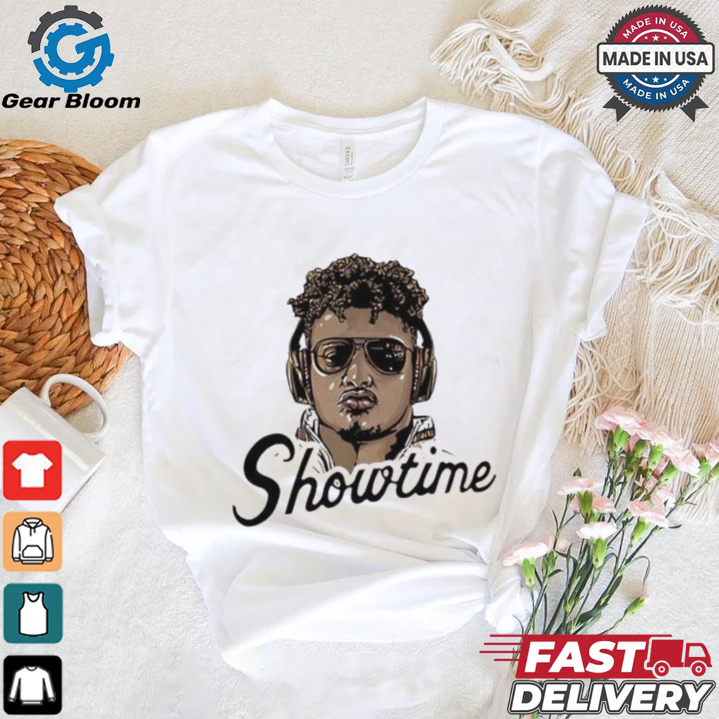 Kansas City Chiefs Patrick Mahomes Showtime caricature shirt Kansas City Chiefs Patrick Mahomes Showtime caricature shirt