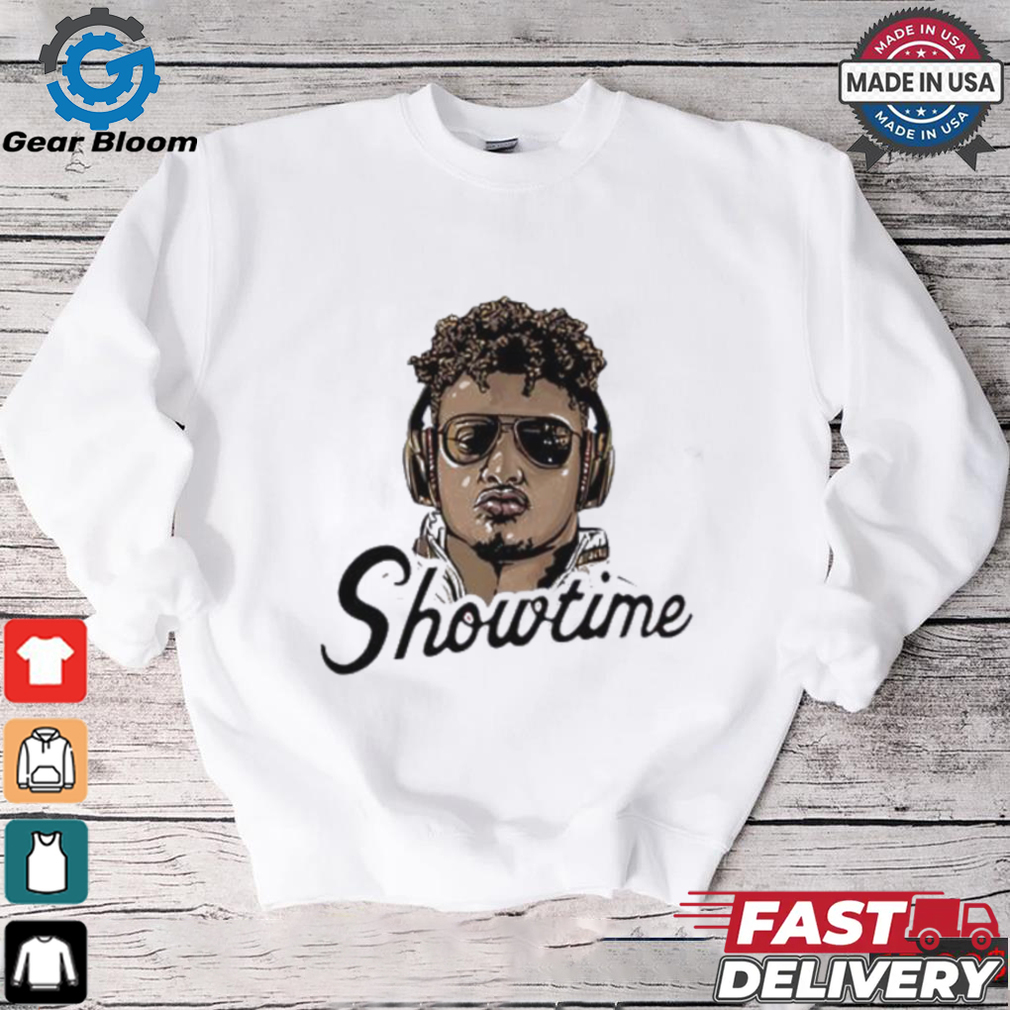Kansas City Chiefs Patrick Mahomes Showtime caricature shirt Kansas City Chiefs Patrick Mahomes Showtime caricature shirt