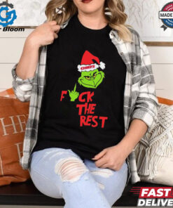 Kansas City Chiefs Santa Grinch Fuck The Rest Christmas 2024 Shirt