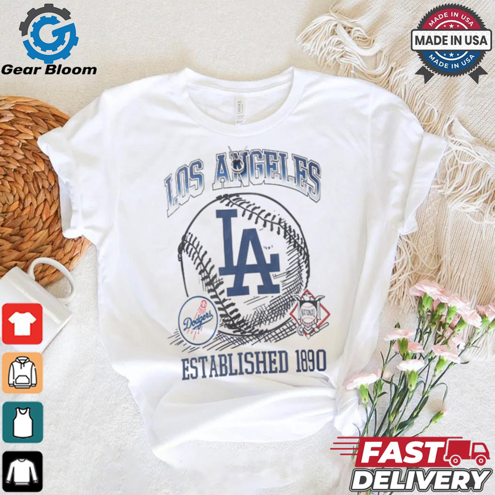 LA Dodgers GTP Established Logo Shirt LA Dodgers GTP Established Logo Shirt