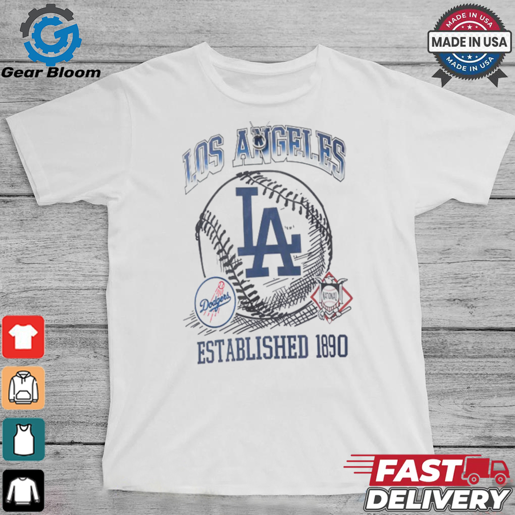 LA Dodgers GTP Established Logo Shirt LA Dodgers GTP Established Logo Shirt