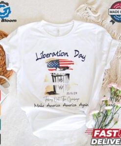 Liberation Day Taking Out The Garbage Make America America again shirt