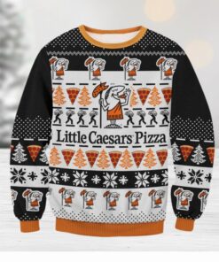 Little Caesars Pizza Ugly Sweater