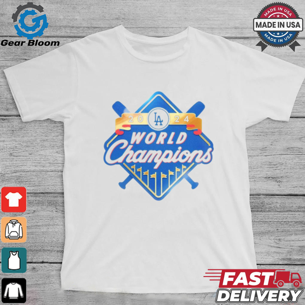 Logo Congratulations Los Angeles Dodgers MLB World Series Champions 2024 t shirt Logo Congratulations Los Angeles Dodgers MLB World Series Champions 2024 t shirt