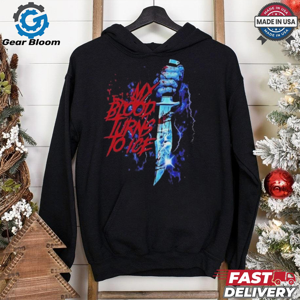 Lorna Shore My Blood Turns To Ice Slasher T Shirt Lorna Shore My Blood Turns To Ice Slasher T Shirt