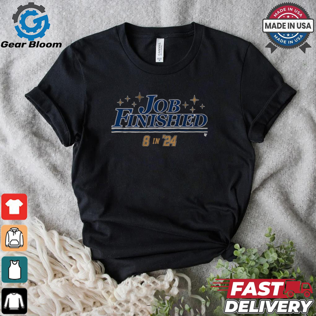 Los Angeles Baseball Job Finished Tee Shirt Los Angeles Baseball Job Finished Tee Shirt