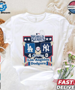 Los Angeles Dodgers 2024 World Series Champions win New York Yankees logo shirt