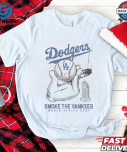 Los Angeles Dodgers Baseball MLB Smoke The Yankees World Series 2024 t shirt