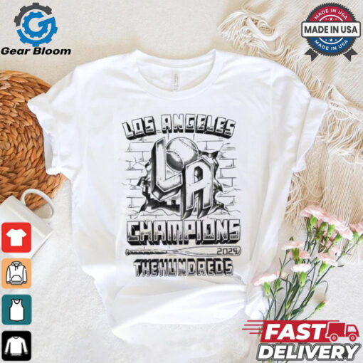 Los Angeles Dodgers Champions 2024 The Hundreds shirt