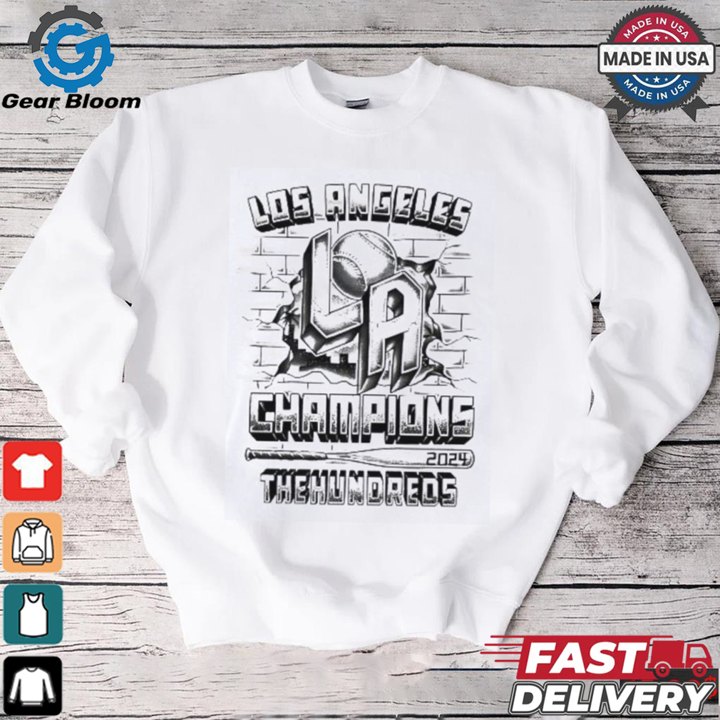 Los Angeles Dodgers Champions 2024 The Hundreds shirt Los Angeles Dodgers Champions 2024 The Hundreds shirt