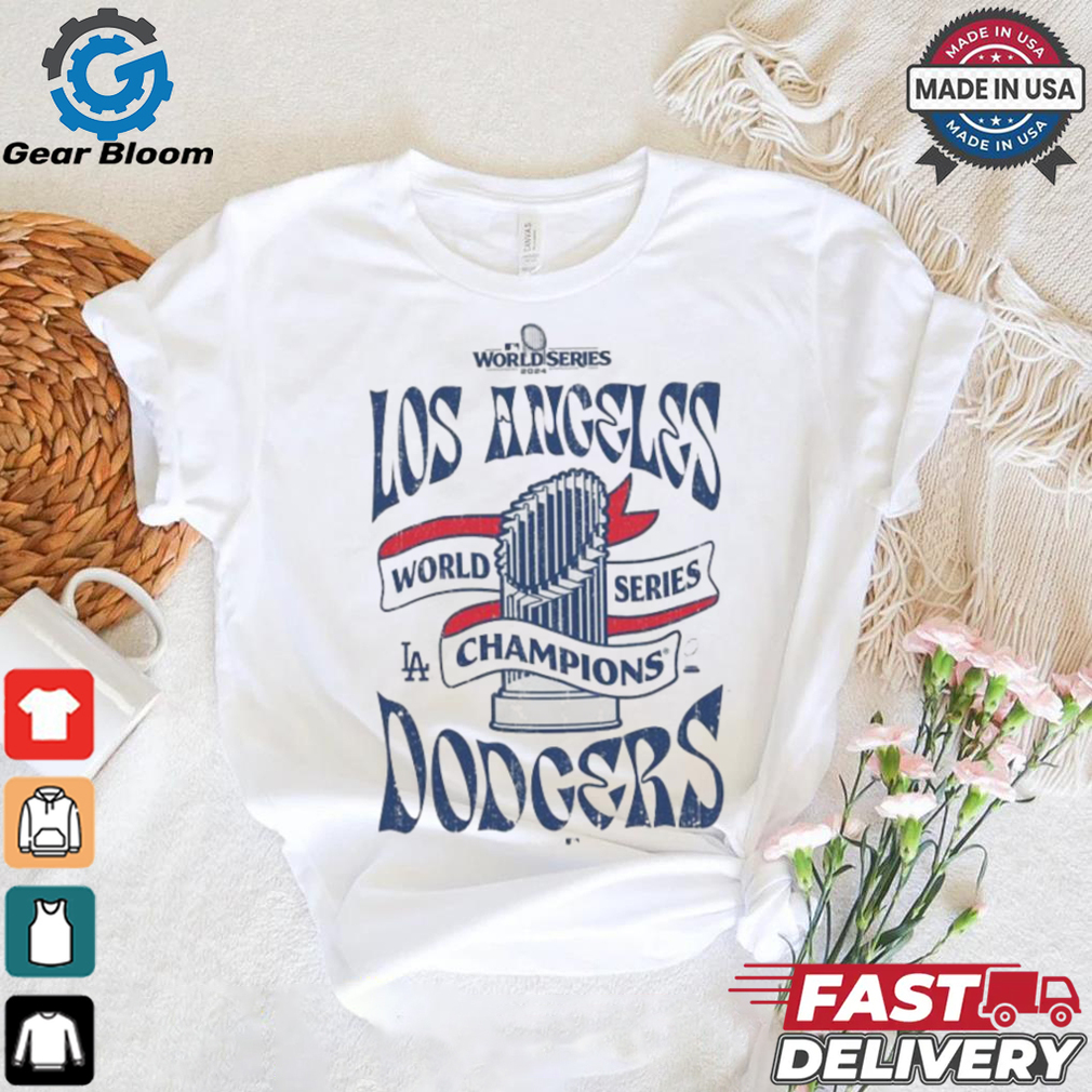 Los Angeles Dodgers Majestic Threads 2024 World Series Champions Shirt Los Angeles Dodgers Majestic Threads 2024 World Series Champions Shirt