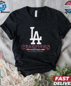 Los Angeles Dodgers Shohei Ohtani Royal 2024 World Series Champions Name And Number t shirt