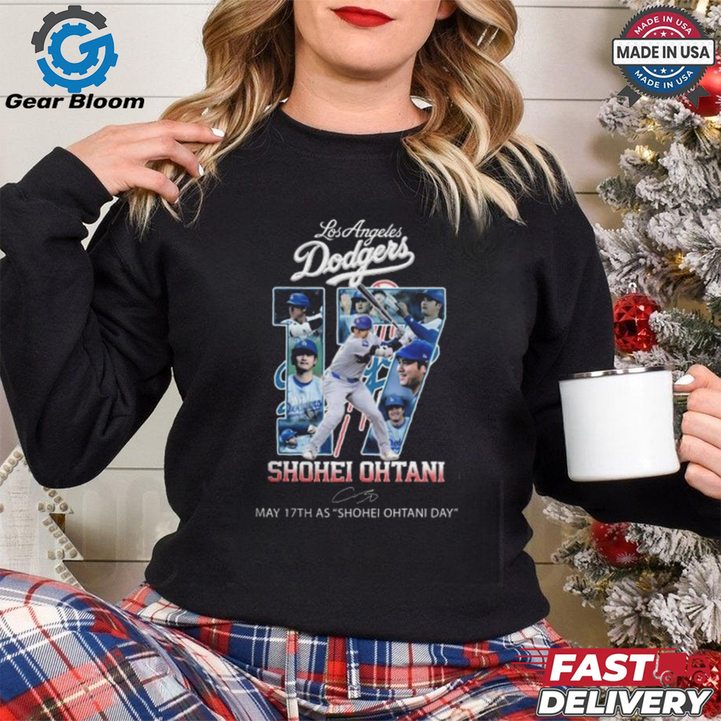 Los Angeles Dodgers x Shohei Ohtani May 17th AS ‘Shohei Ohtani Day’ T Shirt Los Angeles Dodgers x Shohei Ohtani May 17th AS ‘Shohei Ohtani Day’ T Shirt