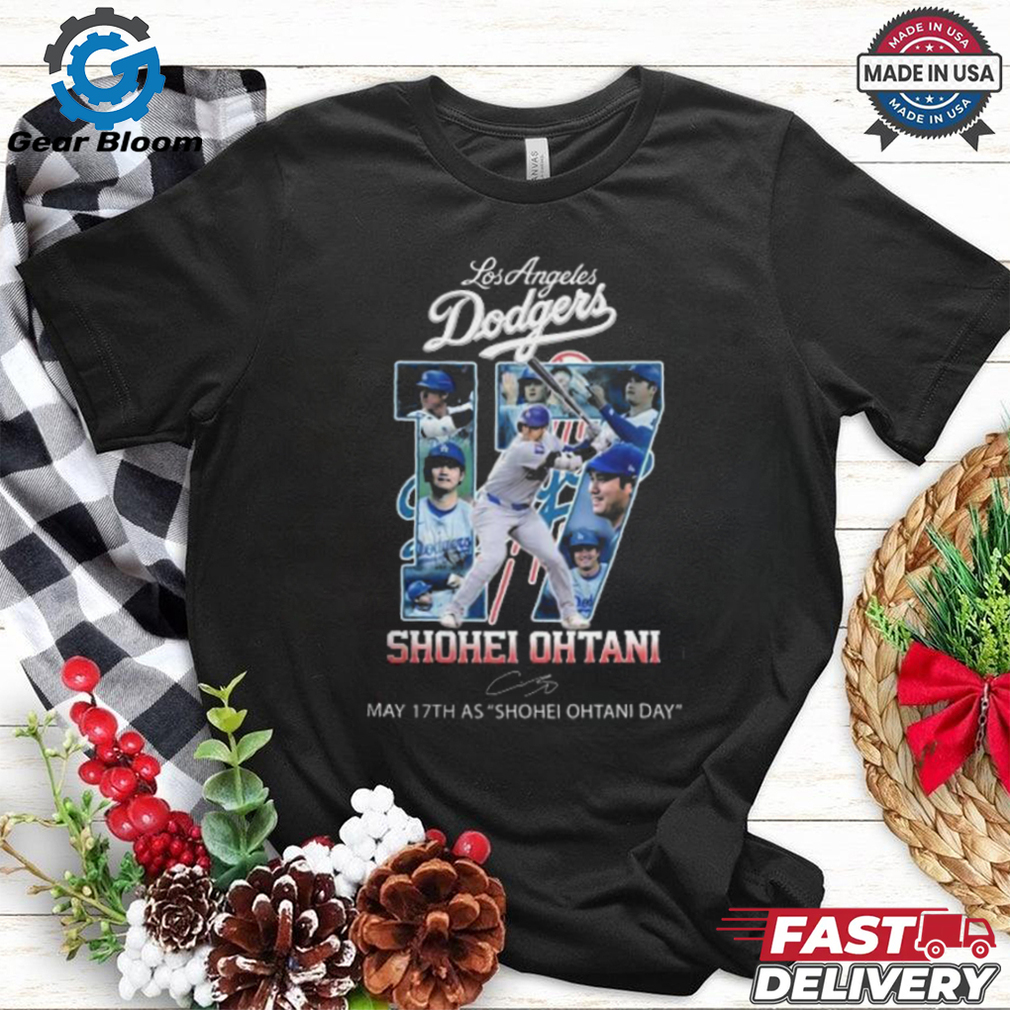 Los Angeles Dodgers x Shohei Ohtani May 17th AS ‘Shohei Ohtani Day’ T Shirt Los Angeles Dodgers x Shohei Ohtani May 17th AS ‘Shohei Ohtani Day’ T Shirt
