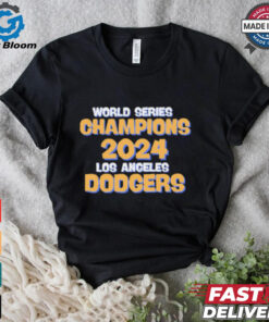 MLB World Series Champions 2024 Los Angeles Dodgers Congratulations t shirt
