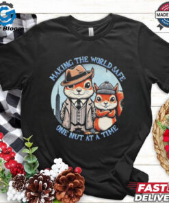 Making The World Safe One Nut At A Time P’Nut Squirrel Shirt