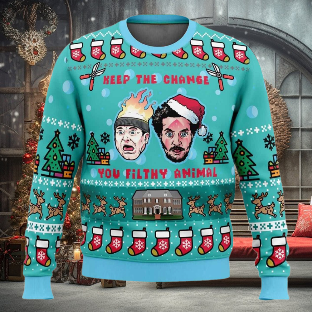 Marv Merchants Harry Lyme Home Alone Ugly Christmas Sweater Marv Merchants Harry Lyme Home Alone Ugly Christmas Sweater