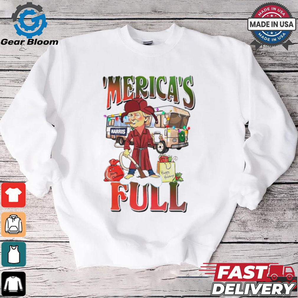 Merry Christmas Shitter’s Full Merica’s Full Trump 2024 shirt Merry Christmas Shitter’s Full Merica’s Full Trump 2024 shirt