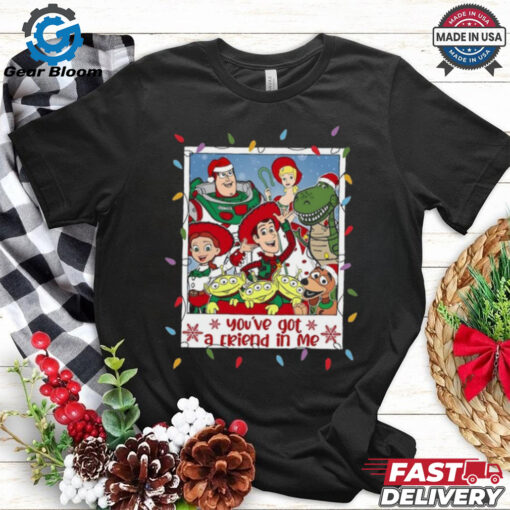 Merry Christmas Toy Story Sweatshirt, Disneyland X mas Shirt, You’ve Got A Friend In Me Christmas Shirt