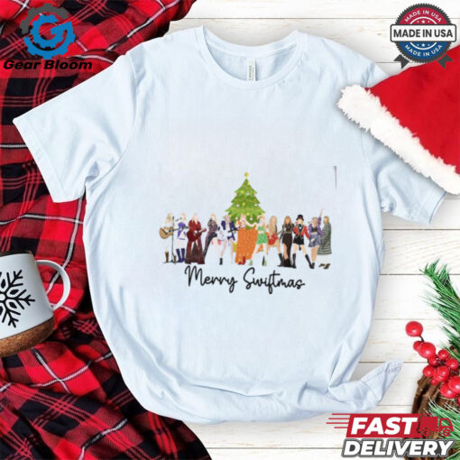 Merry Swiftmas Era Sweatshirt, Taylor Swift Inspired Christmas Sweater