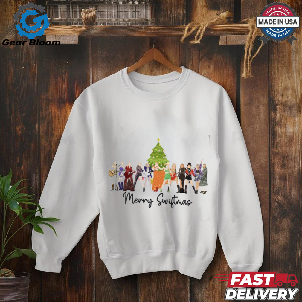 Merry Swiftmas Era Sweatshirt, Taylor Swift Inspired Christmas Sweater Merry Swiftmas Era Sweatshirt, Taylor Swift Inspired Christmas Sweater
