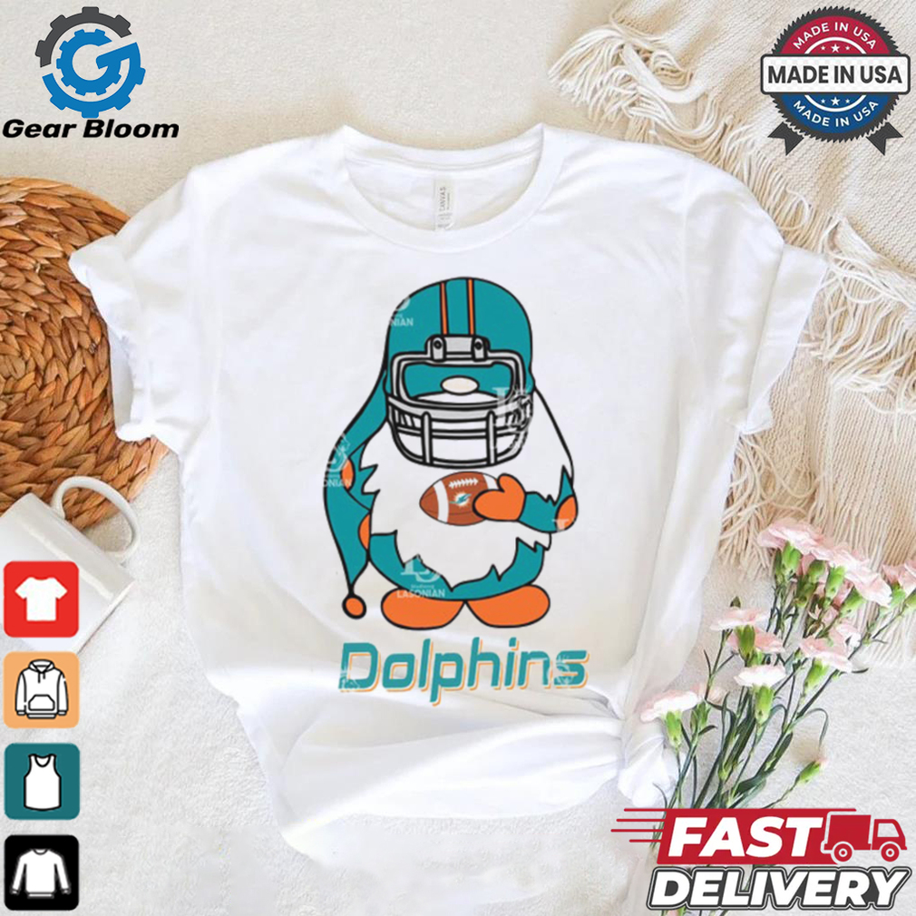 Miami Dolphins Gnomes Christmas shirt Miami Dolphins Gnomes Christmas shirt