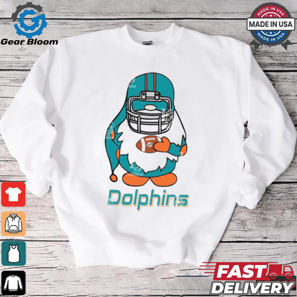 Miami Dolphins Gnomes Christmas shirt Miami Dolphins Gnomes Christmas shirt