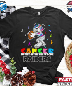 Mickey Cancer messed with wrong Las Vegas Raiders shirt